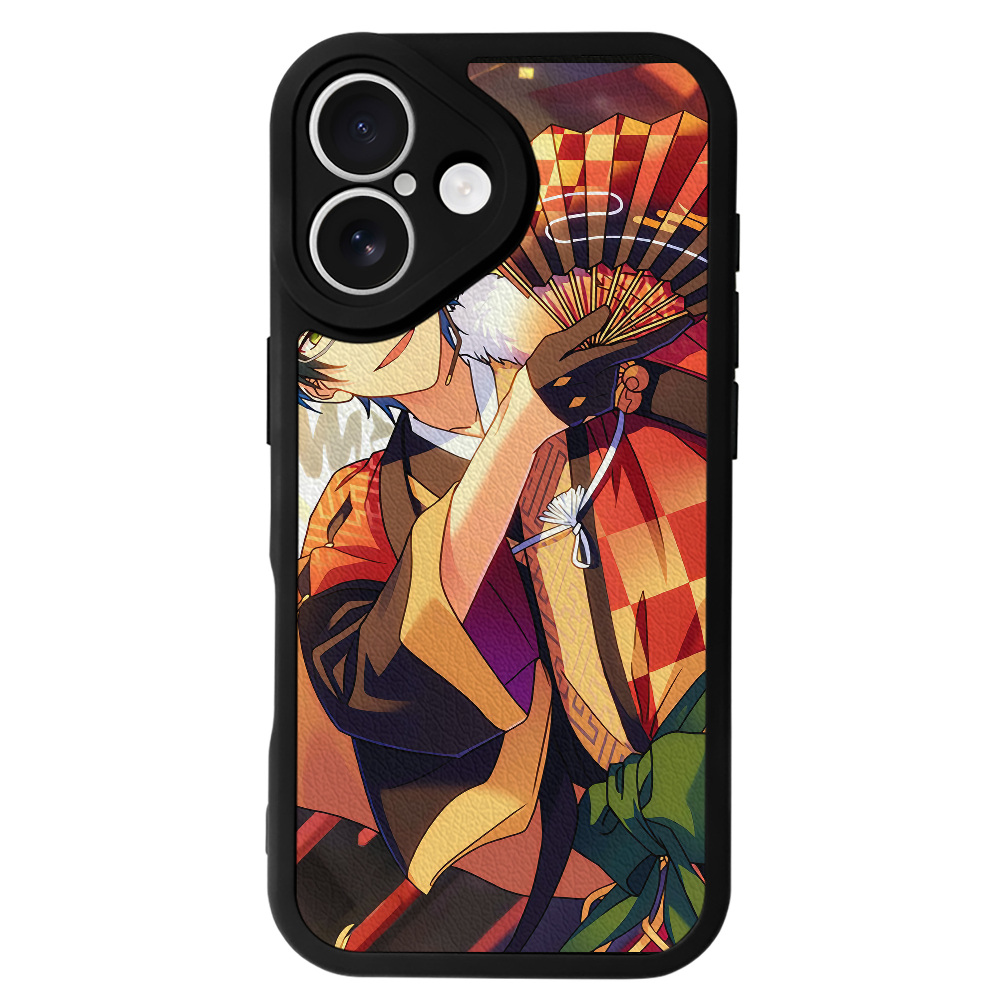 （画像用） あんさんぶるスターズ! Ensemble Stars 【iPhone 16シリーズ対応】シリコンスマホケース（レザー調） 材質：シリコン